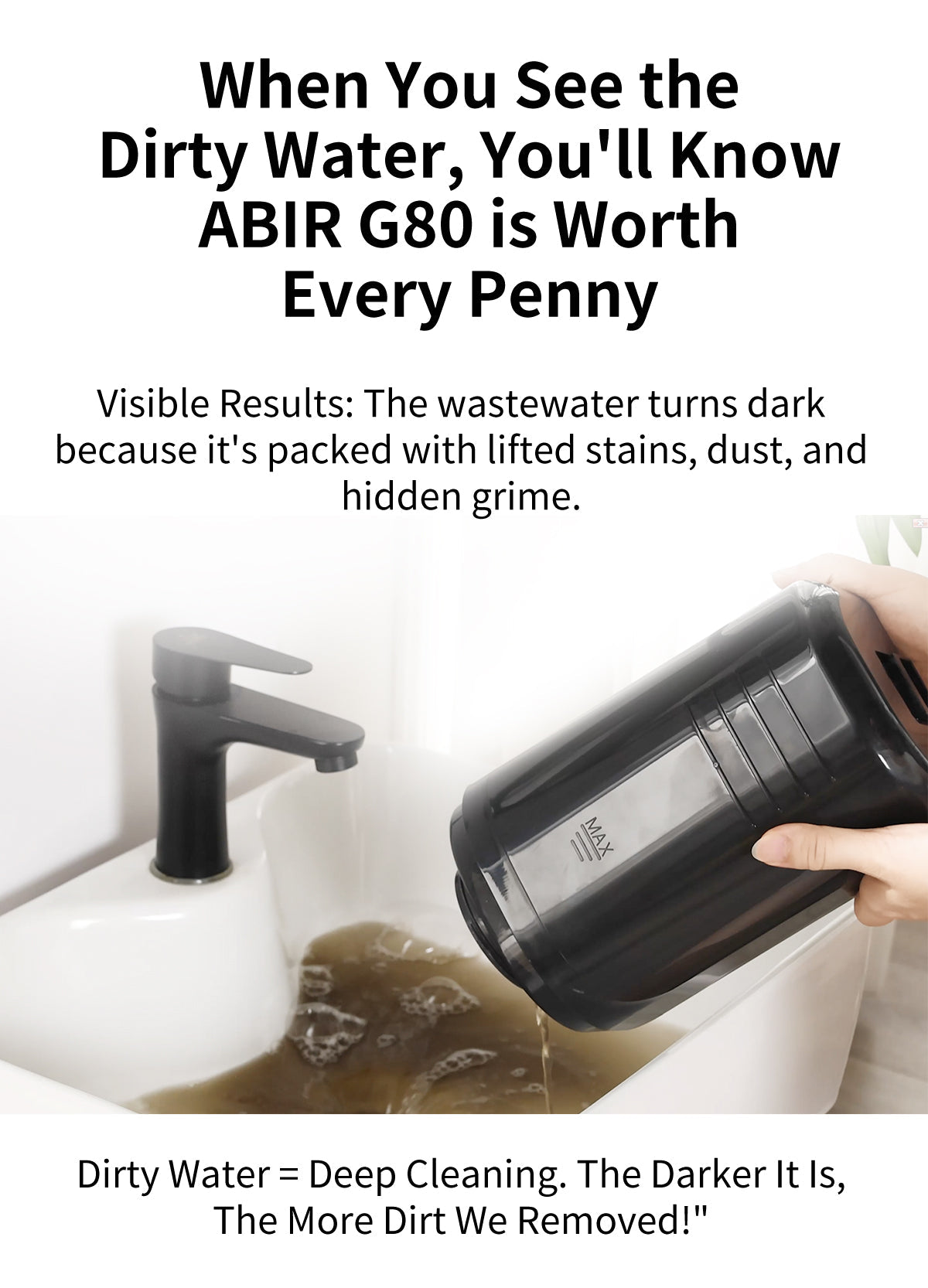 ABIR G80 Handheld Carpet Cleaner 15000Pa Wet Dry Vacuum worth every penny