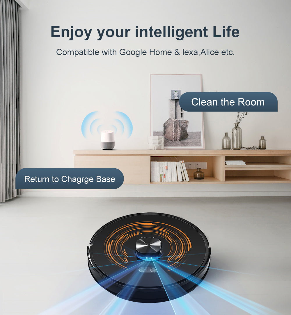 ABIR K30 Robot Vacuum Cleaner Auto Empty UV Clean enjoy your intelligent life