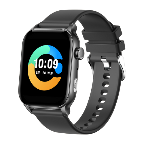 COLMI P78 Smartwatch 1.96 Outdoor Sports Fitness 3ATM Waterproof Black