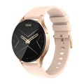 Gold Colmi i28 Ultra smartwatch with circular display, advanced health tracking sensors, 10-day battery life, and IP68 waterproof rating.