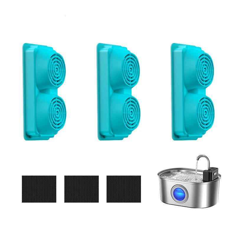ROJECO Filter for 3.2L Stainless Steel Cat Fountain
