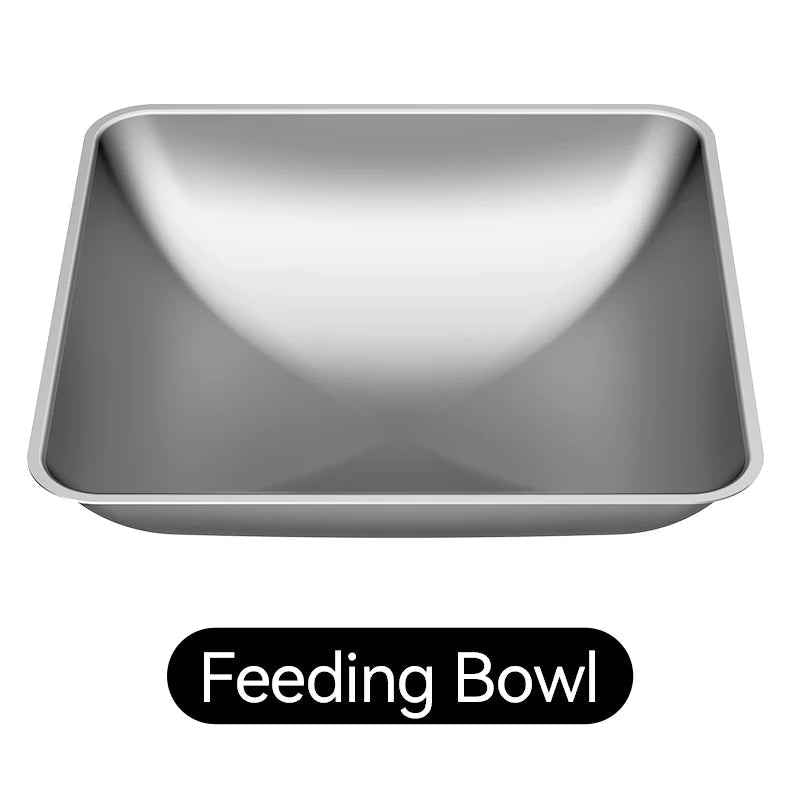 ROJECO Stainless Steel Bowls for 8.5L Feeder
