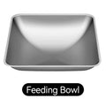 ROJECO Stainless Steel Bowls for 8.5L Feeder